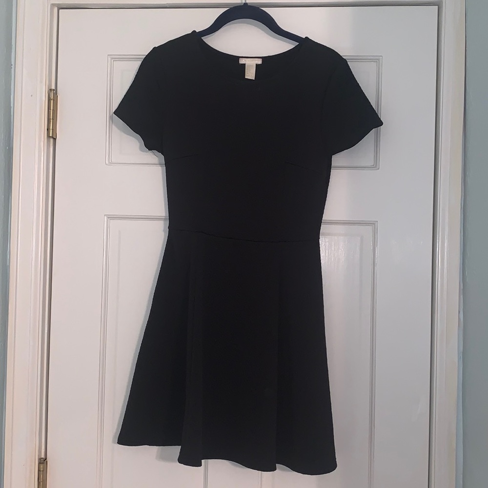 Forever 21 black short T-shirt dress